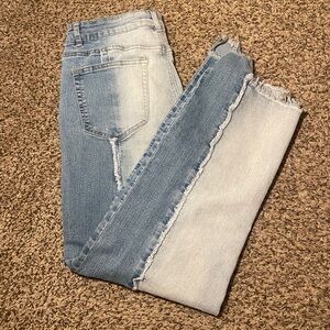 Almost Famous two toned jeans